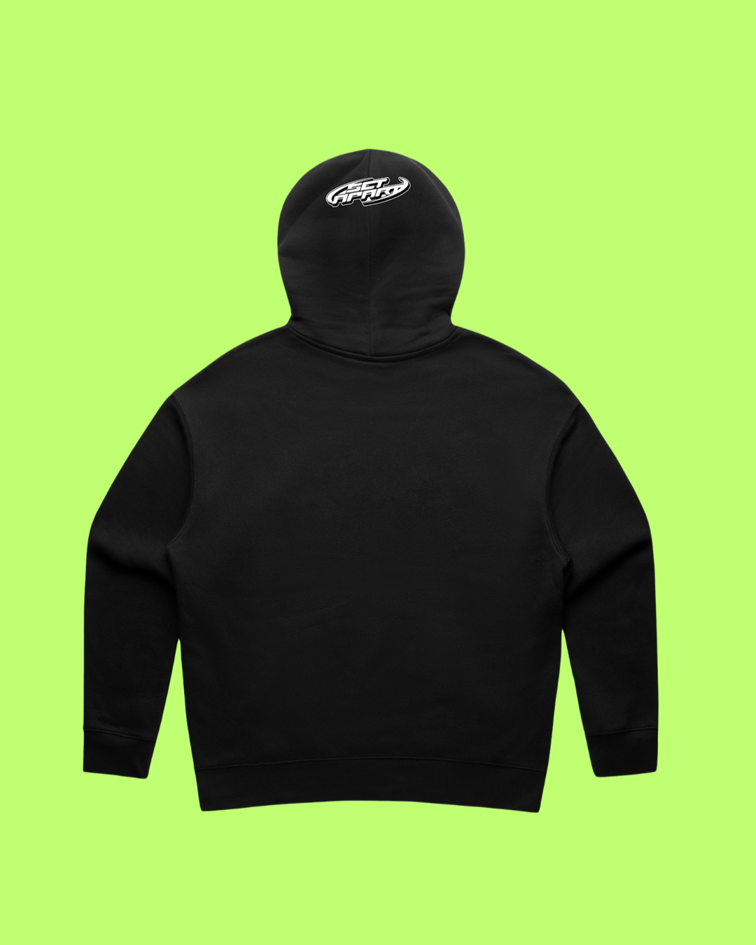 Set Apart White on Black Hoodie