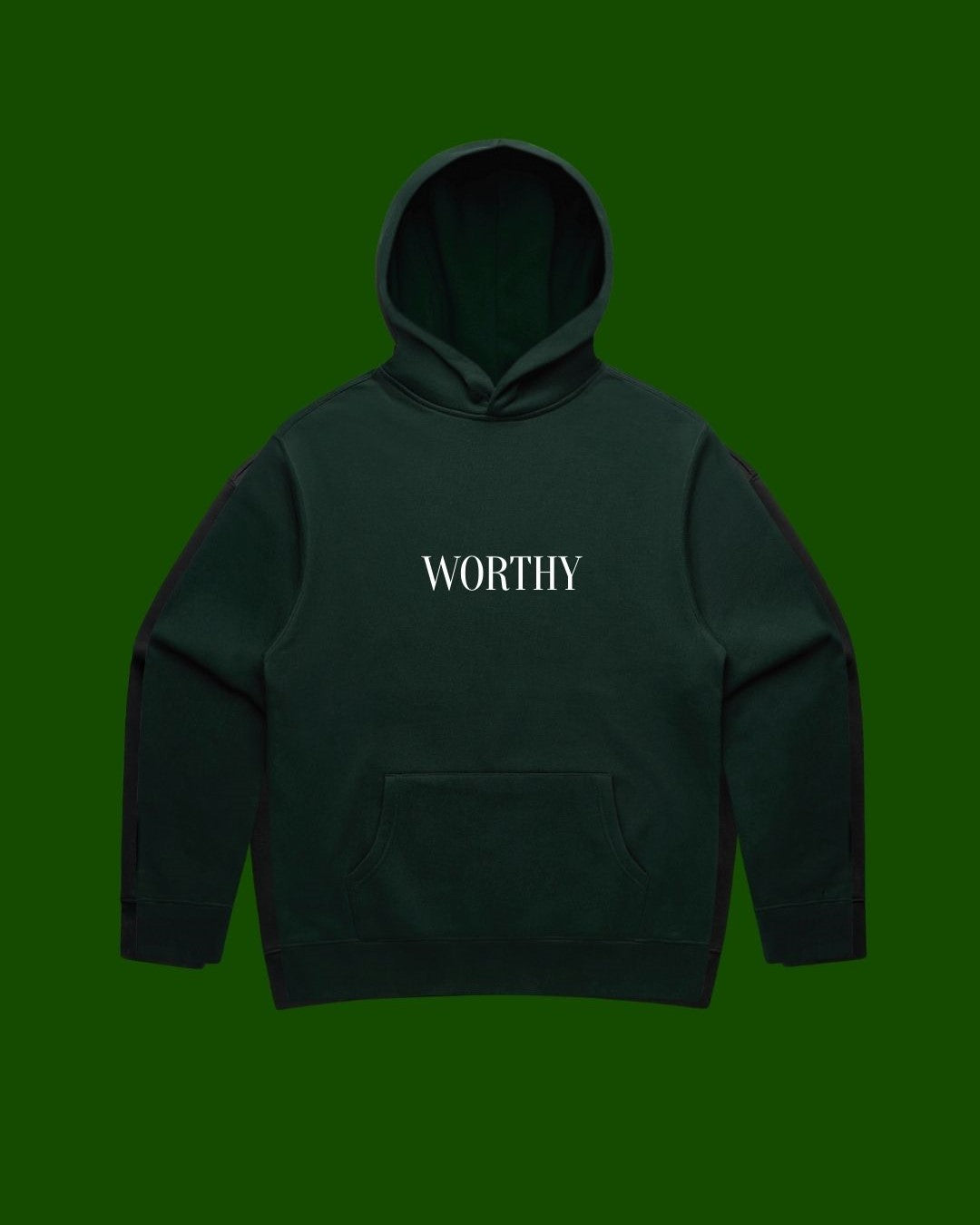 Worthy Emerald Green Hoodie