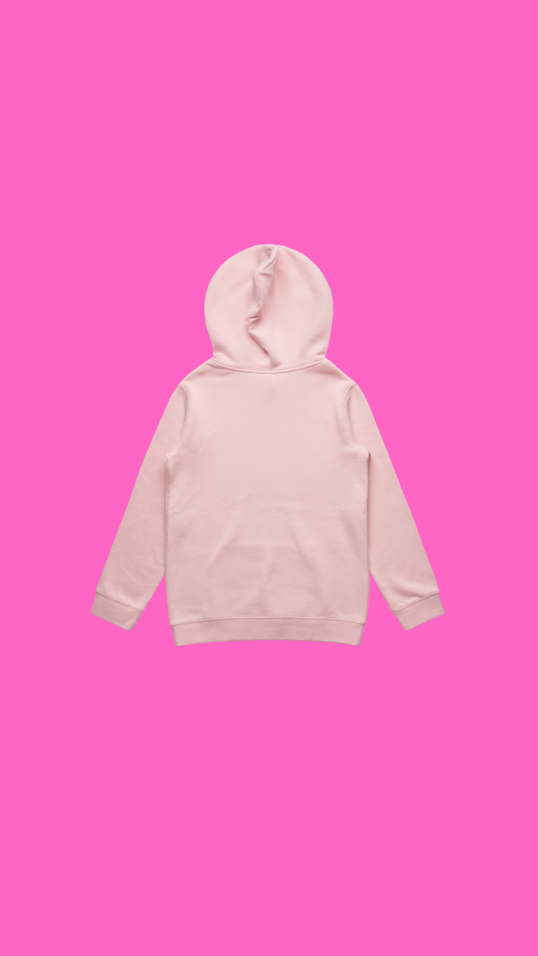 Yeshua White on Pink Hoodie