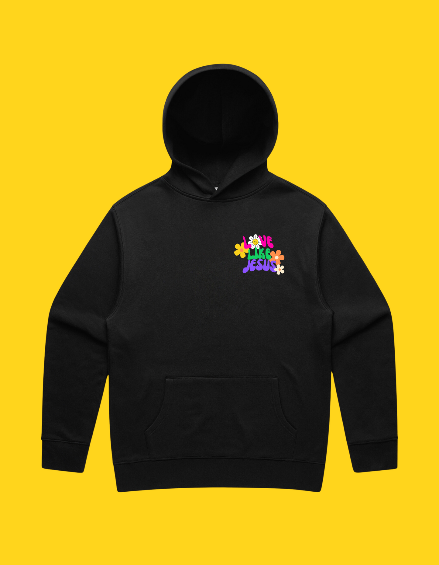 Love like Jesus Black Hoodie