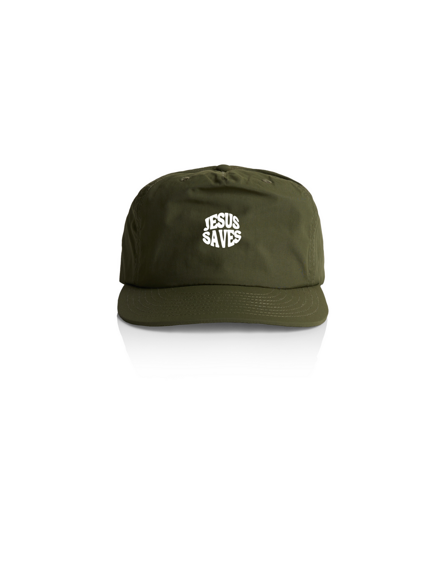 Jesus Saves Nylon Five Panel Cap