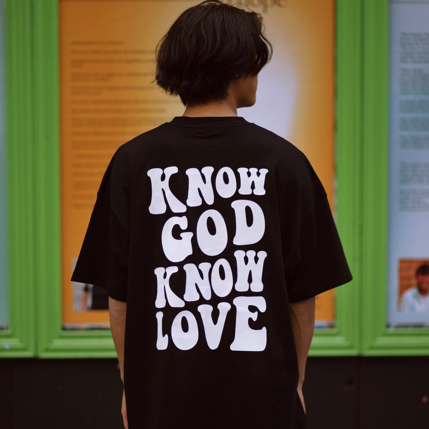 1409 Know God Know Love Black T-Shirt